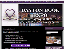Tablet Screenshot of daytonbookexpo.com